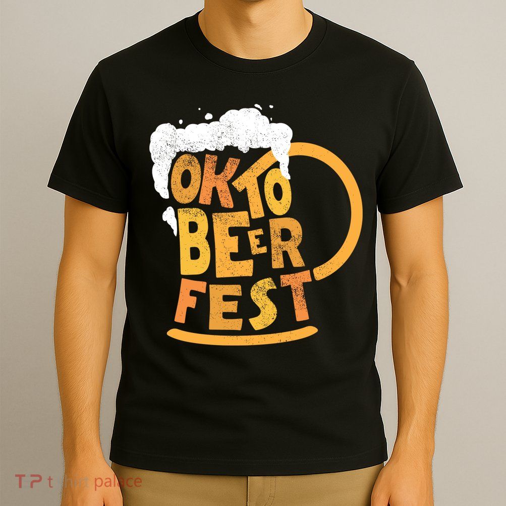 Oktoberfest Beer Fest Logo T-Shirt