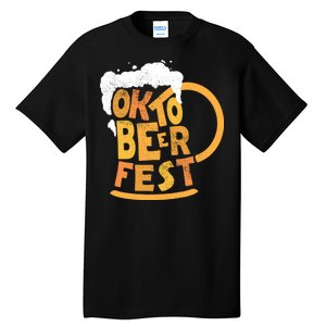 Oktoberfest Beer Fest Logo Tall T-Shirt