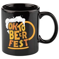 Oktoberfest Beer Fest Logo 11oz C Handle Ceramic Mug