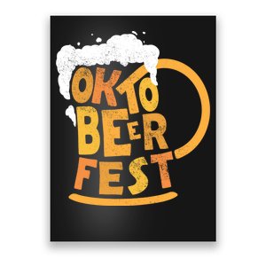 Oktoberfest Beer Fest Logo Poster