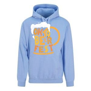 Oktoberfest Beer Fest Logo Unisex Surf Hoodie