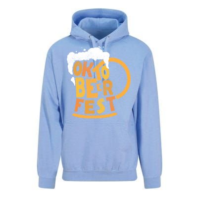 Oktoberfest Beer Fest Logo Unisex Surf Hoodie