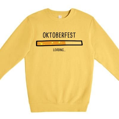 Oktoberfest Beer Loading Premium Crewneck Sweatshirt