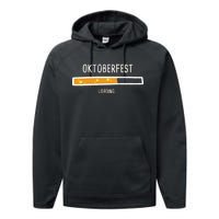 Oktoberfest Beer Loading Performance Fleece Hoodie