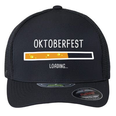 Oktoberfest Beer Loading Flexfit Unipanel Trucker Cap