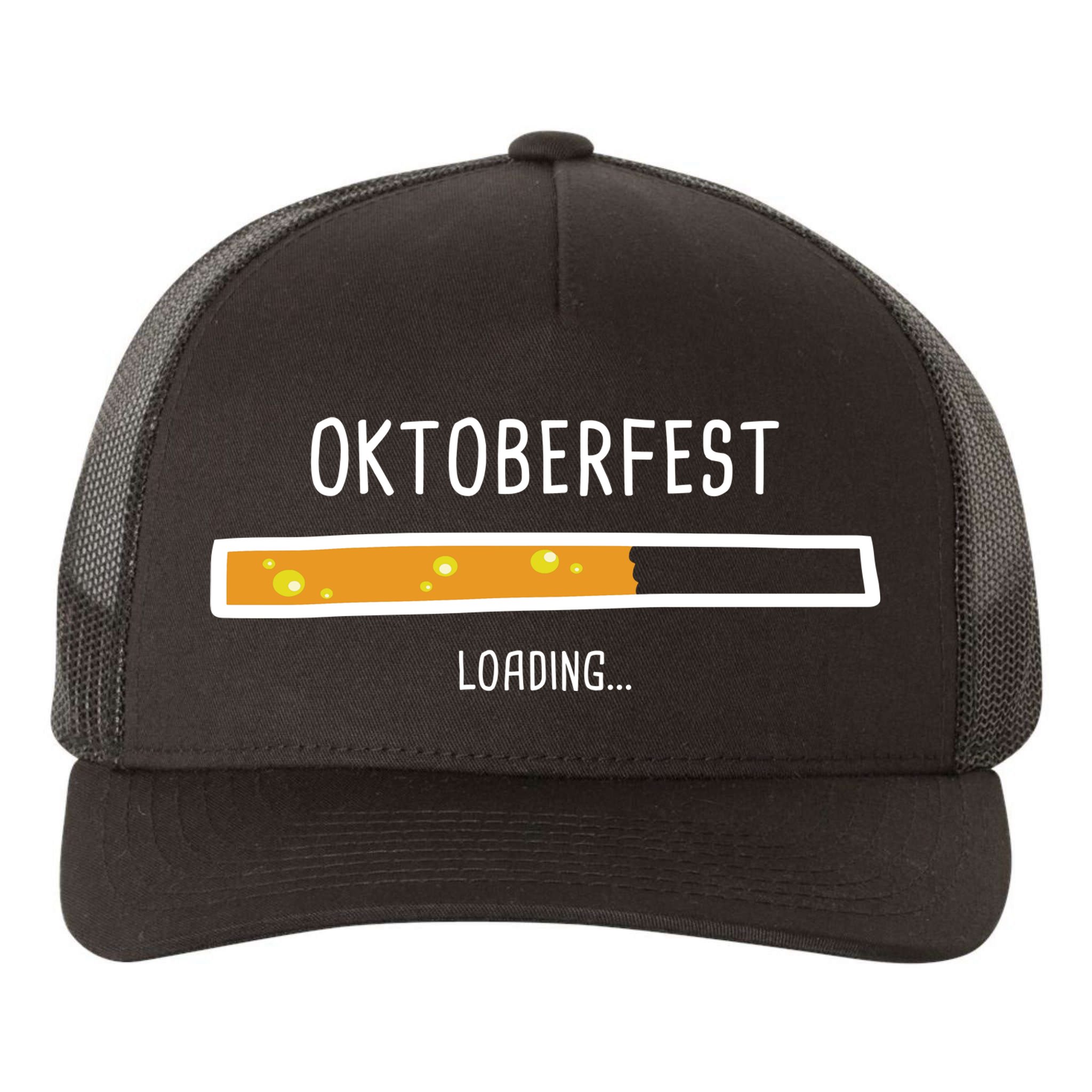 Oktoberfest Beer Loading Yupoong Adult 5-Panel Trucker Hat