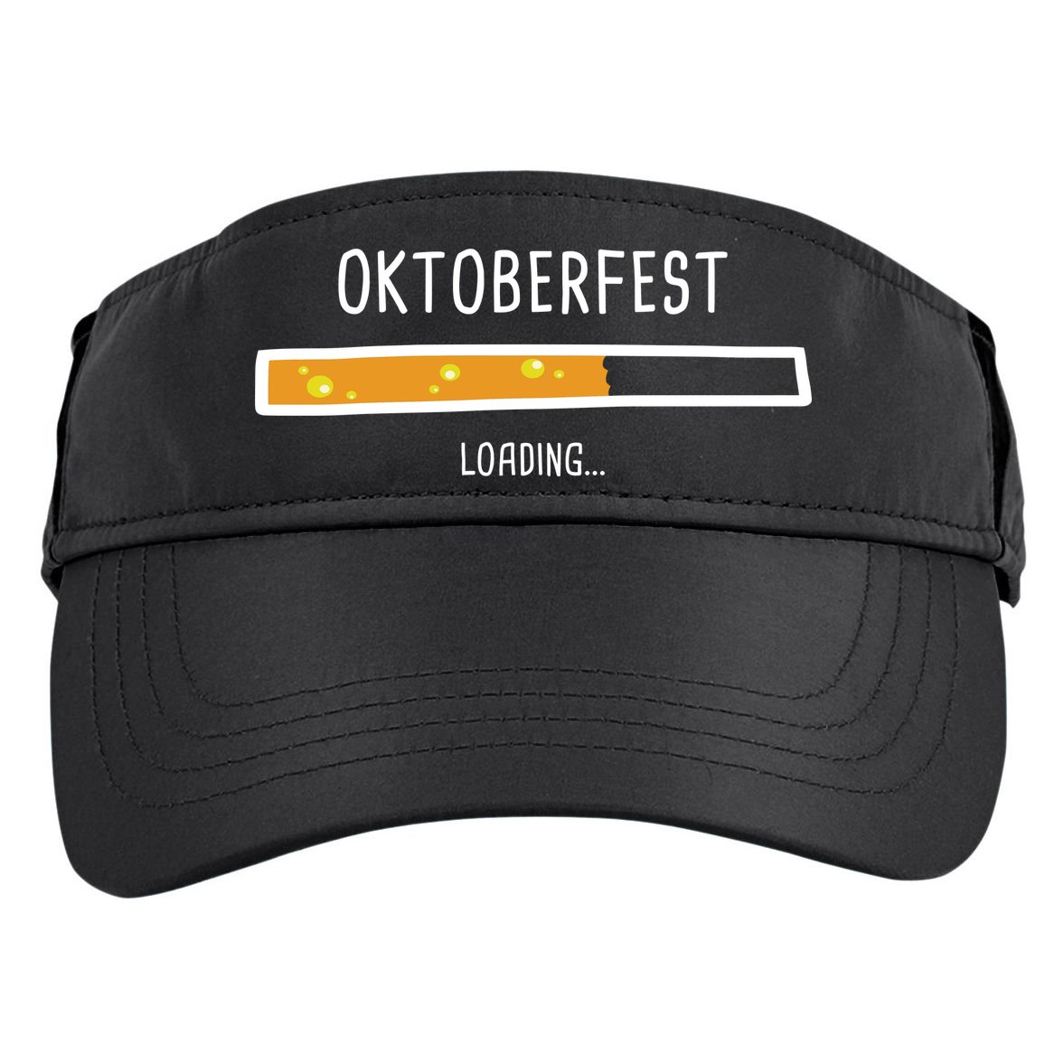 Oktoberfest Beer Loading Adult Drive Performance Visor