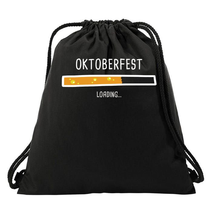 Oktoberfest Beer Loading Drawstring Bag