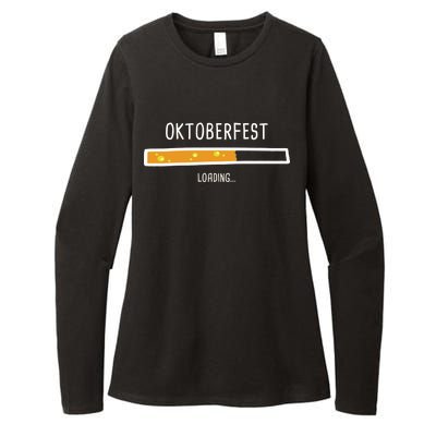 Oktoberfest Beer Loading Womens CVC Long Sleeve Shirt