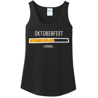 Oktoberfest Beer Loading Ladies Essential Tank