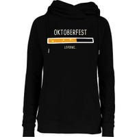 Oktoberfest Beer Loading Womens Funnel Neck Pullover Hood