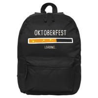 Oktoberfest Beer Loading 16 in Basic Backpack