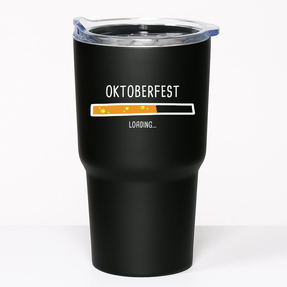 Oktoberfest Beer Loading Tumbler