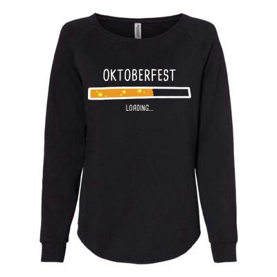 Oktoberfest Beer Loading Womens California Wash Sweatshirt