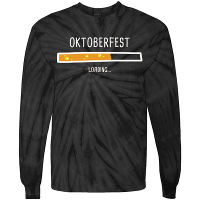 Oktoberfest Beer Loading Tie-Dye Long Sleeve Shirt