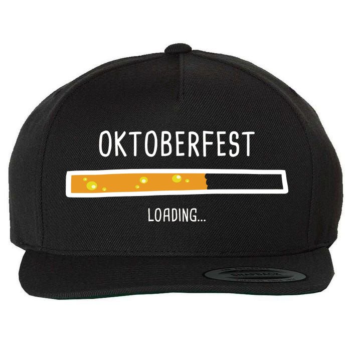 Oktoberfest Beer Loading Wool Snapback Cap