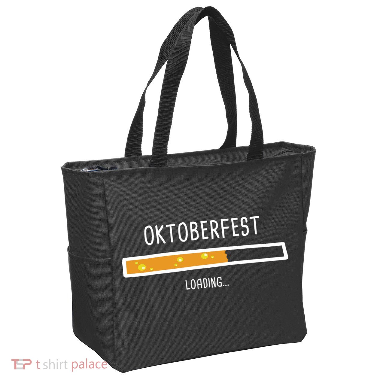 Oktoberfest Beer Loading Zip Tote Bag