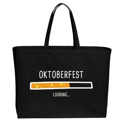 Oktoberfest Beer Loading Cotton Canvas Jumbo Tote