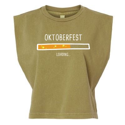 Oktoberfest Beer Loading Garment-Dyed Women's Muscle Tee