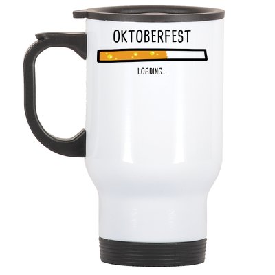 Oktoberfest Beer Loading Stainless Steel Travel Mug