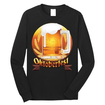 Oktoberfest Beer Logo Long Sleeve Shirt