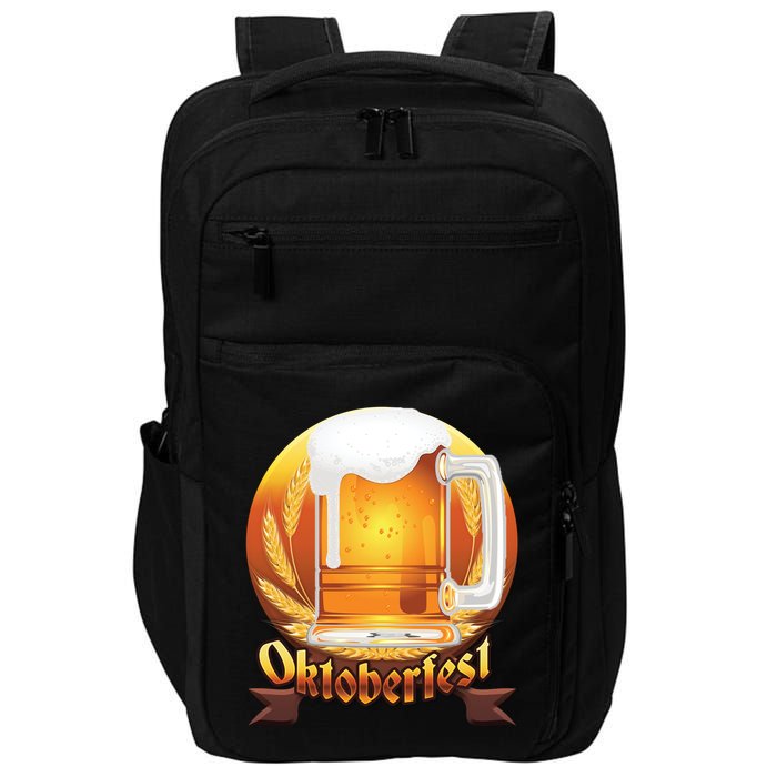 Oktoberfest Beer Logo Impact Tech Backpack