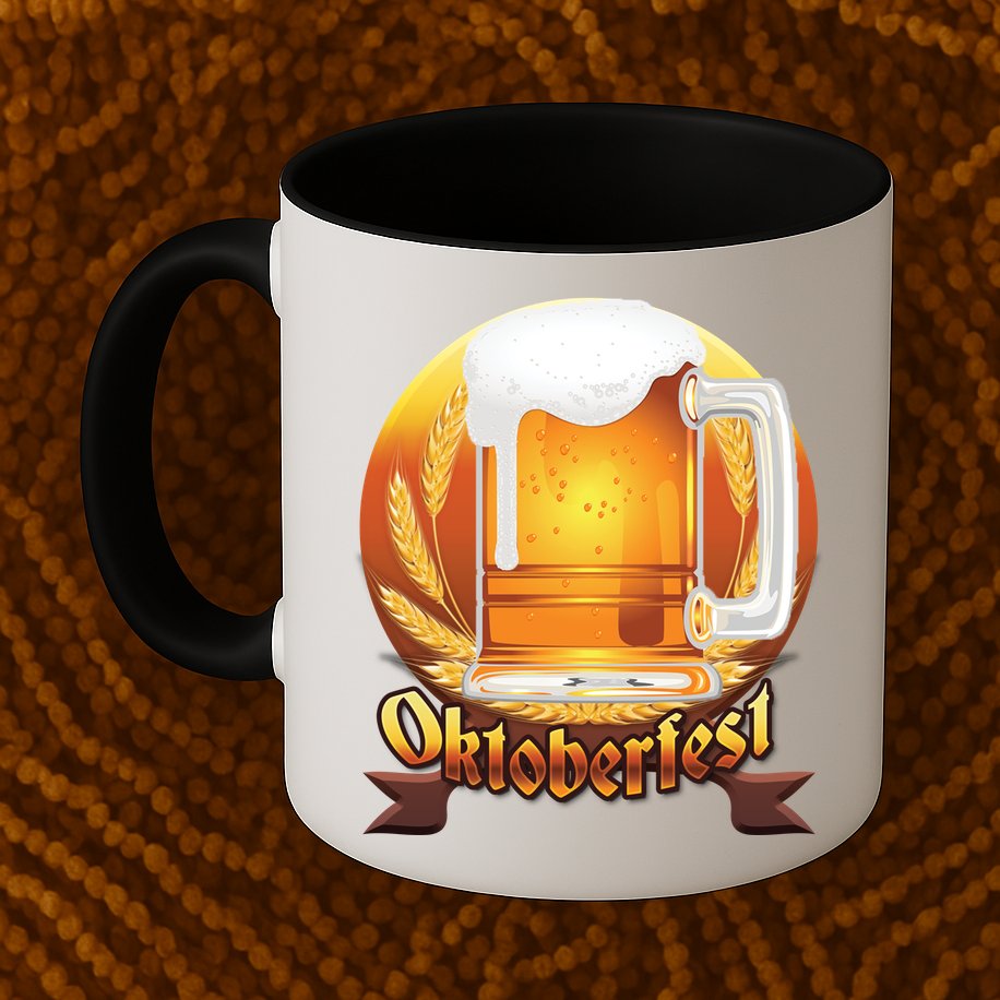 Oktoberfest Beer Logo Mug