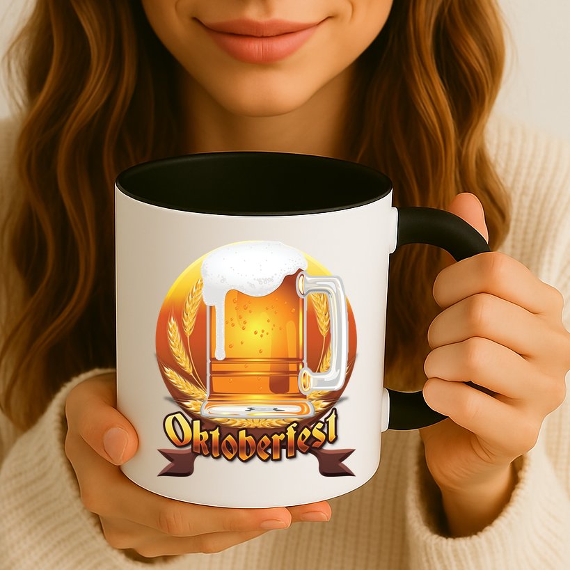 Oktoberfest Beer Logo Mug