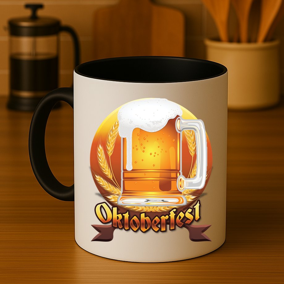 Oktoberfest Beer Logo Mug