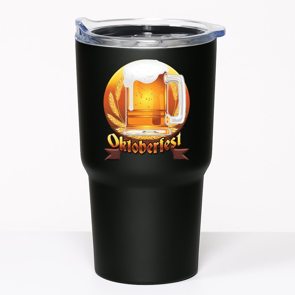 Oktoberfest Beer Logo Tumbler
