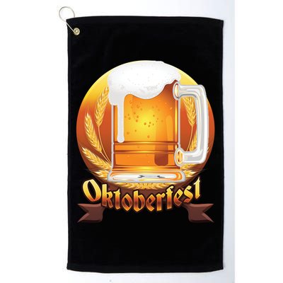Oktoberfest Beer Logo Golf Towel