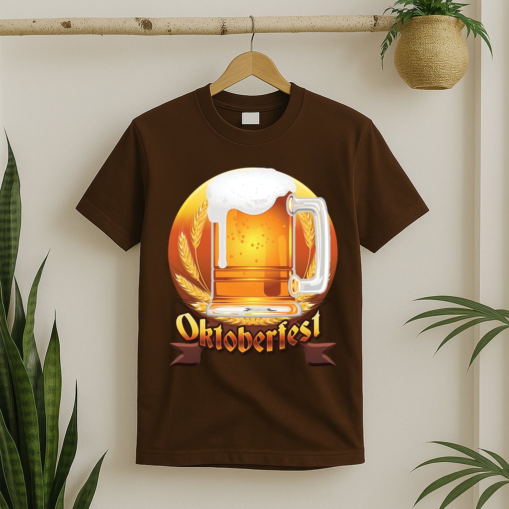 Oktoberfest Beer Logo T-Shirt