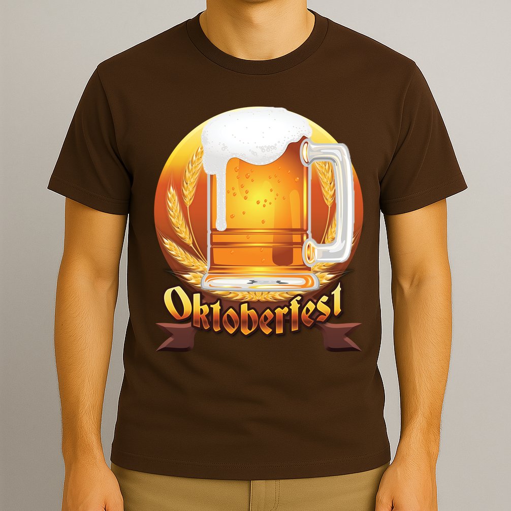 Oktoberfest Beer Logo T-Shirt