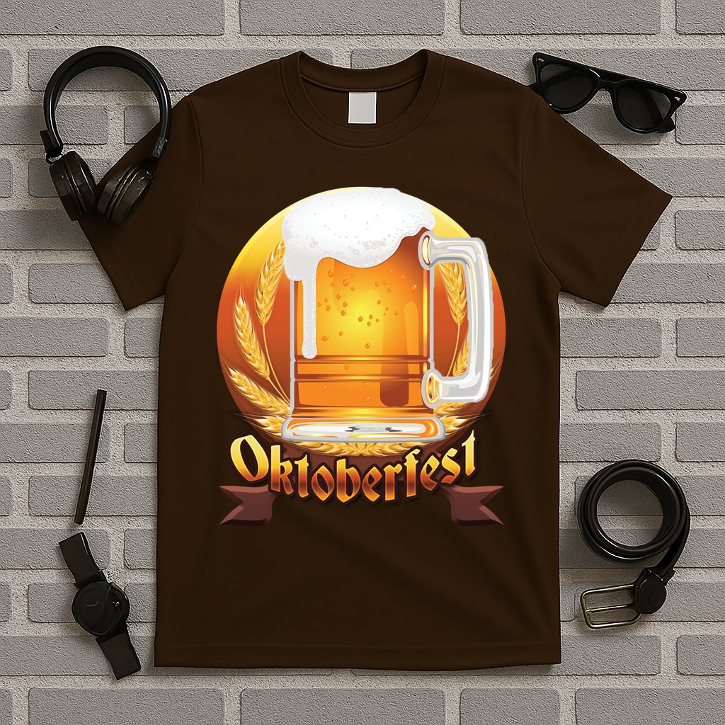 Oktoberfest Beer Logo T-Shirt
