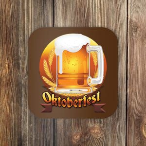 Oktoberfest Beer Logo Coaster