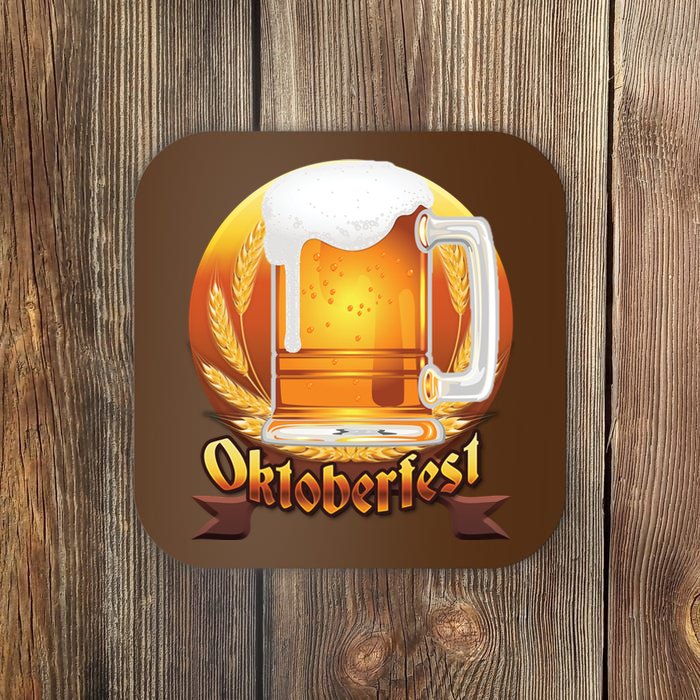 Oktoberfest Beer Logo Coaster