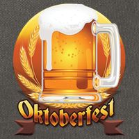 Oktoberfest Beer Logo Cotton Canvas Backpack