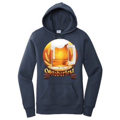 Oktoberfest Beer Logo Women's Pullover Hoodie