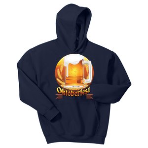 Oktoberfest Beer Logo Kids Hoodie