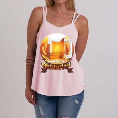 Oktoberfest Beer Logo Women's Strappy Tank