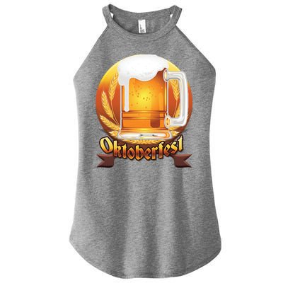 Oktoberfest Beer Logo Women’s Perfect Tri Rocker Tank