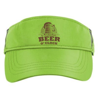 Oktoberfest Beer O'Clock Adult Drive Performance Visor