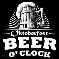 Oktoberfest Beer O'Clock Flexfit Unipanel Trucker Cap