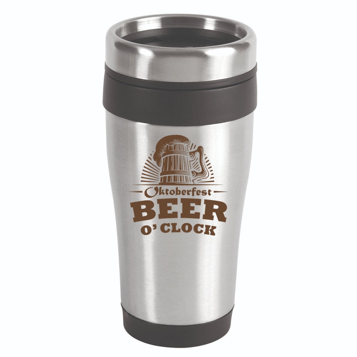 Oktoberfest Beer O'Clock 16oz Travel Tumbler