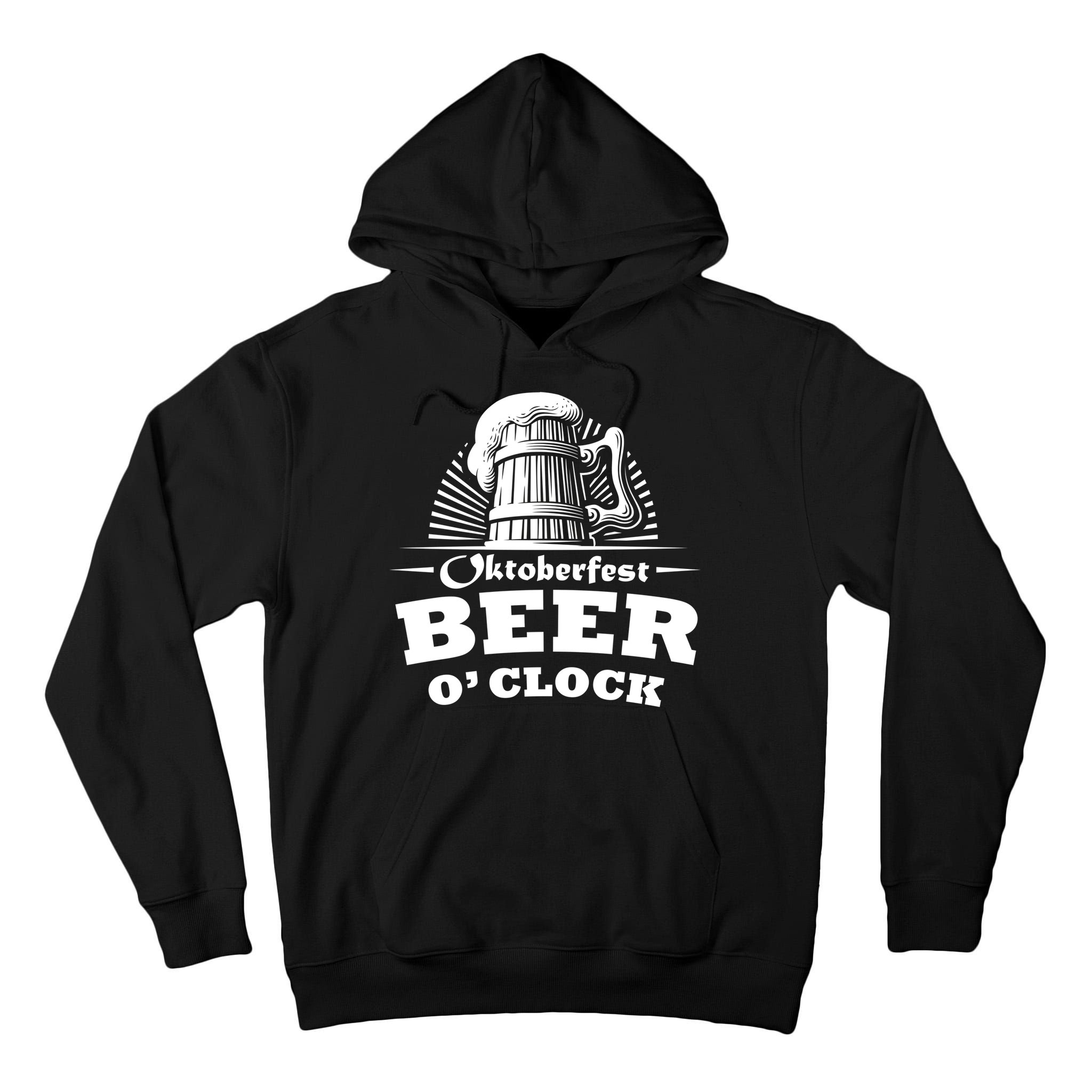 Oktoberfest Beer O'Clock Tall Hoodie