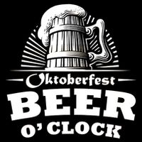 Oktoberfest Beer O'Clock Wool Snapback Cap
