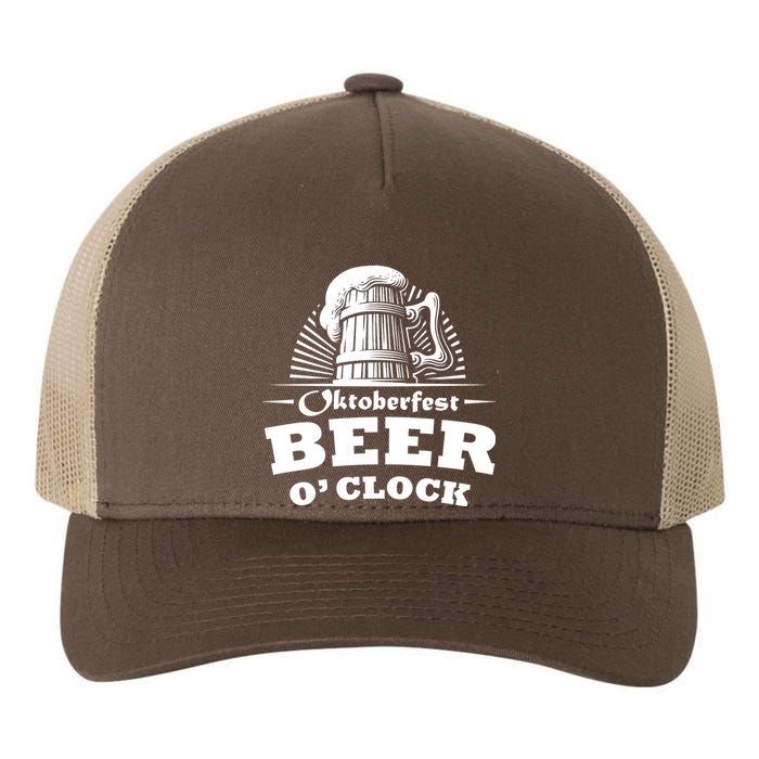 Oktoberfest Beer O'Clock Yupoong Adult 5-Panel Trucker Hat