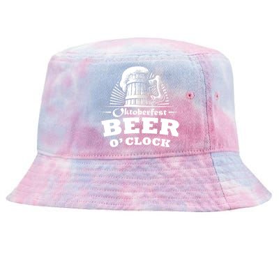 Oktoberfest Beer O'Clock Tie-Dyed Bucket Hat