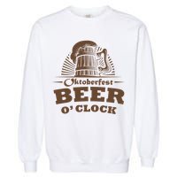 Oktoberfest Beer O'Clock Garment-Dyed Sweatshirt