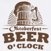 Oktoberfest Beer O'Clock Garment-Dyed Sweatshirt